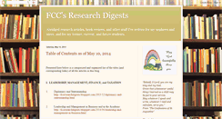 Desktop Screenshot of fccresearchdigests.blogspot.com