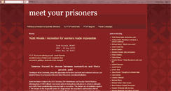 Desktop Screenshot of meetyourprisoners.blogspot.com