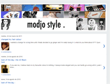 Tablet Screenshot of modjostyle.blogspot.com