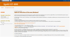Desktop Screenshot of igotu-gt-600.blogspot.com
