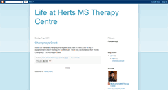 Desktop Screenshot of lifeathertsmstherapycentre.blogspot.com