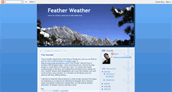 Desktop Screenshot of featherweather.blogspot.com