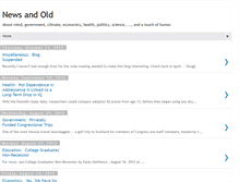Tablet Screenshot of newsandold.blogspot.com