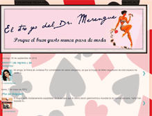 Tablet Screenshot of elotroyodeldoctormerengue.blogspot.com