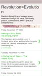 Mobile Screenshot of evolutionrevolution.blogspot.com