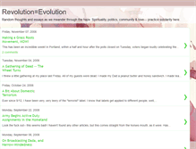 Tablet Screenshot of evolutionrevolution.blogspot.com