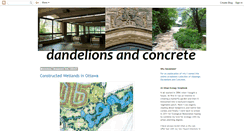 Desktop Screenshot of dandelionsandconcrete.blogspot.com