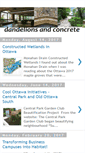 Mobile Screenshot of dandelionsandconcrete.blogspot.com