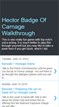 Mobile Screenshot of hectorwalkthrough.blogspot.com