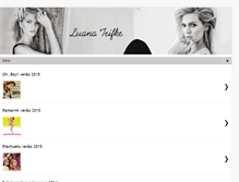 Tablet Screenshot of luana-teifke.blogspot.com