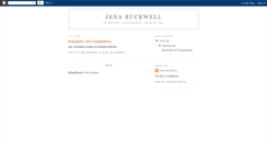 Desktop Screenshot of jenabuckwell.blogspot.com