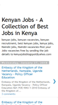 Mobile Screenshot of kenyanjobsblogspot.blogspot.com