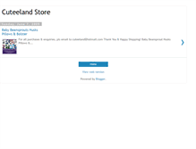 Tablet Screenshot of cuteelandstore.blogspot.com