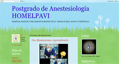 Desktop Screenshot of postgradoanestesiologiahomelpavi.blogspot.com