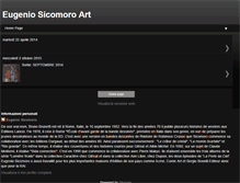 Tablet Screenshot of eugeniosicomoroart.blogspot.com