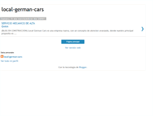 Tablet Screenshot of local-german-cars.blogspot.com