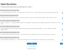 Tablet Screenshot of idealdevotions.blogspot.com