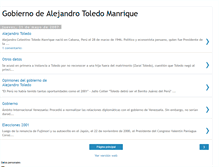 Tablet Screenshot of gobiernodetoledo.blogspot.com