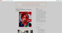 Desktop Screenshot of indonesiaartnews.blogspot.com