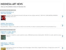 Tablet Screenshot of indonesiaartnews.blogspot.com