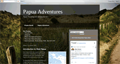 Desktop Screenshot of papuaadventures.blogspot.com