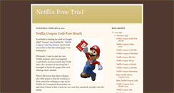 Desktop Screenshot of netflixfreecoupon.blogspot.com