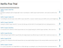 Tablet Screenshot of netflixfreecoupon.blogspot.com