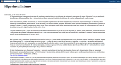 Desktop Screenshot of hiperinsulinismo2.blogspot.com