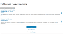 Tablet Screenshot of hollywoodhomewreckers.blogspot.com