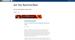 Desktop Screenshot of getyourboyfreindbackinfo.blogspot.com