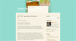 Desktop Screenshot of amelia-says-something.blogspot.com