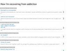 Tablet Screenshot of howimrecoveringfromaddiction.blogspot.com