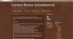 Desktop Screenshot of carmenramos.blogspot.com