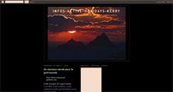 Desktop Screenshot of infosactiveholidayskerry.blogspot.com