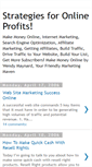 Mobile Screenshot of online-profit-strategies.blogspot.com