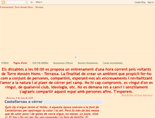 Tablet Screenshot of entrenamentstorremossenhoms.blogspot.com