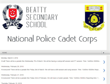 Tablet Screenshot of beattynpcc.blogspot.com