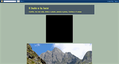 Desktop Screenshot of ilbuioelaluce.blogspot.com