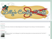 Tablet Screenshot of lellyscraftystuff.blogspot.com