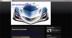 Desktop Screenshot of jeronimoslot.blogspot.com