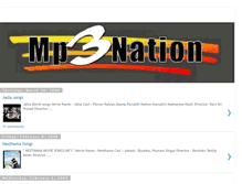 Tablet Screenshot of mp3nation3.blogspot.com