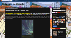 Desktop Screenshot of causosdeviajante.blogspot.com