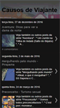 Mobile Screenshot of causosdeviajante.blogspot.com