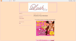 Desktop Screenshot of lushgroup.blogspot.com