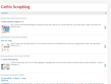 Tablet Screenshot of cathisscrapblog.blogspot.com