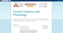 Desktop Screenshot of human--anatomy.blogspot.com