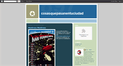 Desktop Screenshot of cosasquepasanendonostia.blogspot.com