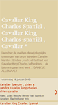 Mobile Screenshot of cavalier-king-charles-spaniel-woefkes.blogspot.com