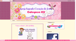 Desktop Screenshot of pastoraldacatequesescj.blogspot.com