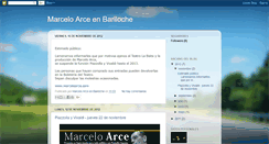 Desktop Screenshot of marceloarce-bariloche.blogspot.com